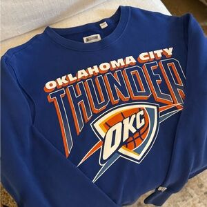 Oklahoma City Thunder Kids Blue Sweatshirt